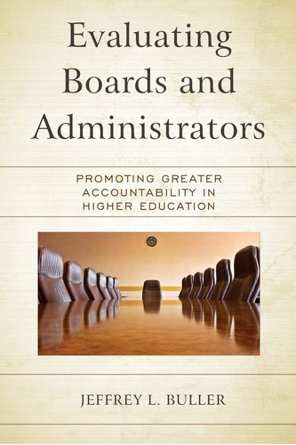 Libro: En Ingles Evaluating Boards And Administrators