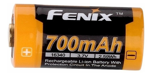 Pila 16340 Fenix Li-ion 3,6v Ø16x35mm Arb-l16-700 700mah X1u