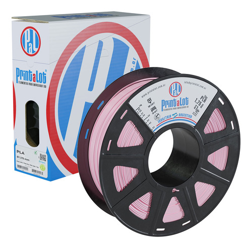 Filamento 3D PLA Printalot de 1.75 mm y 1 kg Rosa