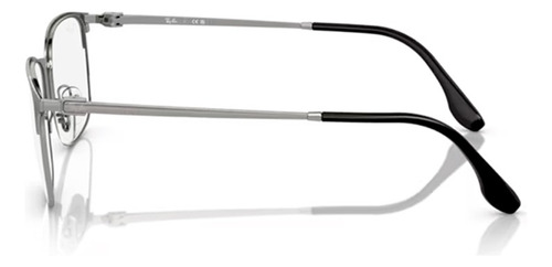Lentes Ray Ban Rx6494 3135 Matte Oftalmico Color Matte Gunmetal On Gunmetal 3135