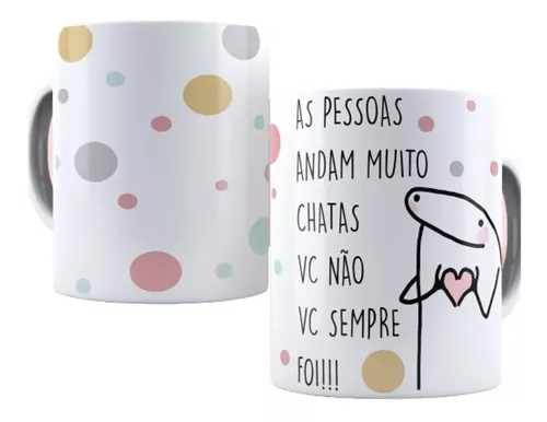 Caneca Meme Boneco Palito Frases Divertidas