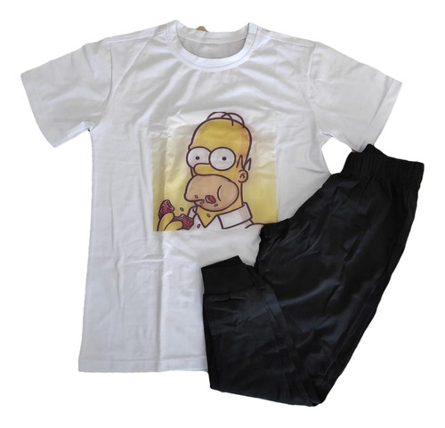 Pijama Axm Niño Pantalón Homero Simpson