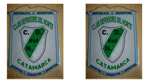 Banderin Grande 40cm Defensores Del Norte Catamarca