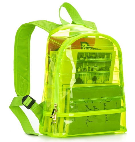 Mochila Pequeña Transparente Multicolor Para Niñasaltahlight Green Beach Backpack, Mochila De Natación Adecuada Para El Verano