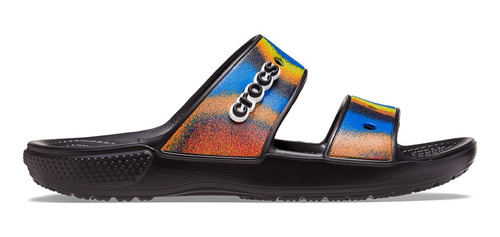 Crocs Sandal Classic Spray Dye Negro - 0c4