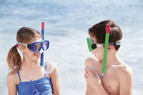 Imagen 8 de 9 de Kit De Buceo Snorkel Clasico Bestway 24035