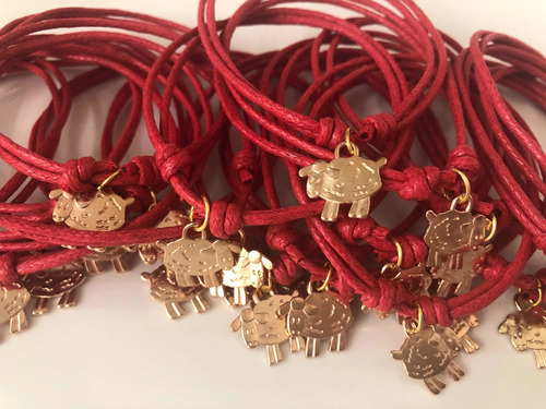 30 Pulseras Borrego Abundancia Año Nuevo Recuerdo Regalo