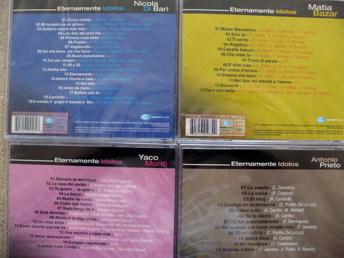 Colecciòn Cd:: Eternamente Idolos