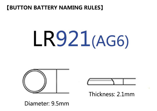 Skoanbe 10 Pilas De Reloj Con Botón De 1,5 V 371 370 Sr920sw