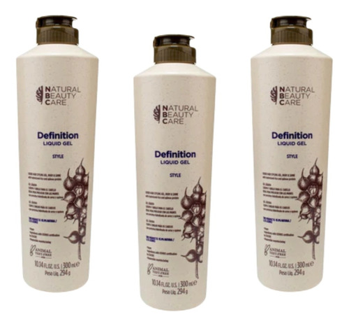 Paquete 3x2 Gel Definition Nbc 300ml