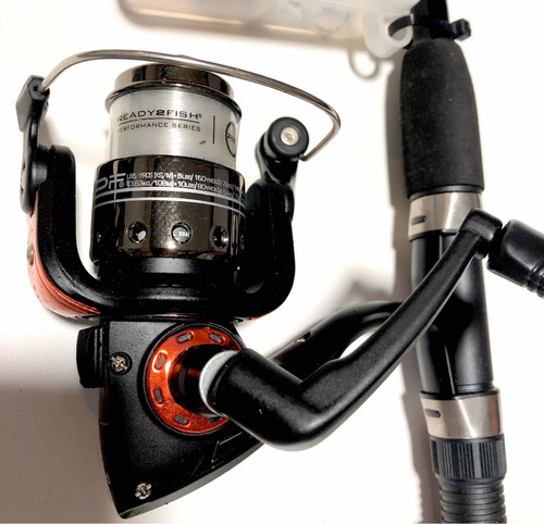 Caña De Pesca 1.65 Metros Con Estuche Y Accesorios Sy29