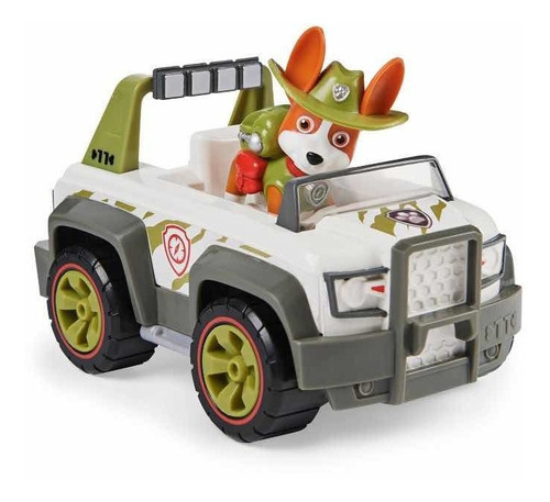 Paw Patrol Personaje Tracker Vehiculo De La Selva