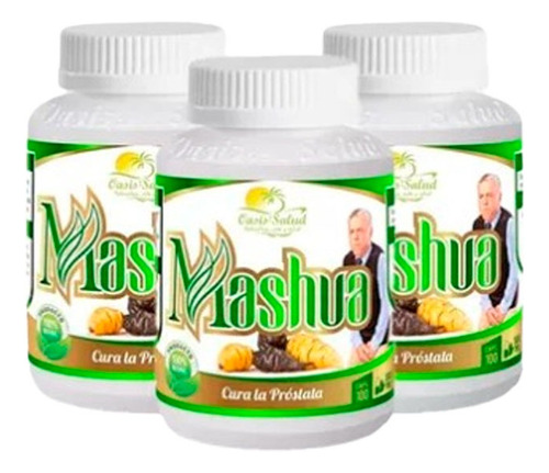 3 X 60 Soles | Mashua (salud Prostatica) 100 Capsulas