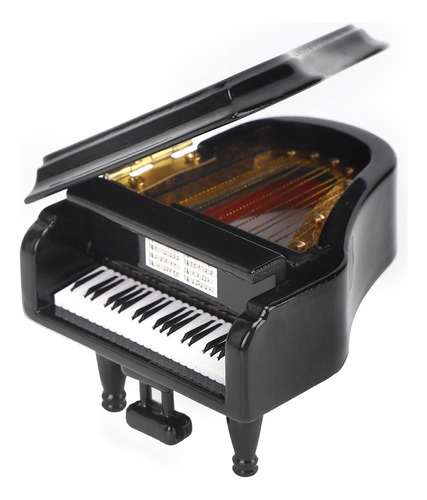 Madera De Tilo Miniatura Piano Instrumento Musical Mini Mode