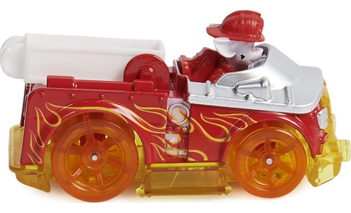 Paw Patrol Die Cast Marshall 1:55 Escala Con Póster