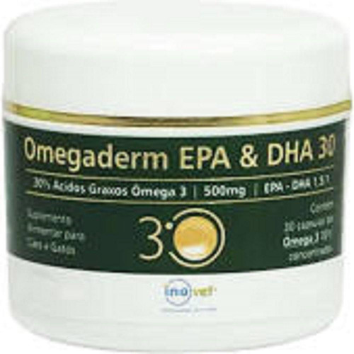 Suplemento Omegaderm 30% 500mg - 30 Capsulas