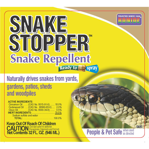 Bonide Snake - Repelente De Serpientes Listo Para Usar 946ml