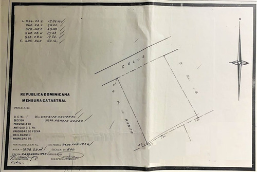 Terreno Para Residencia O Proyecto Cerrado De Casas