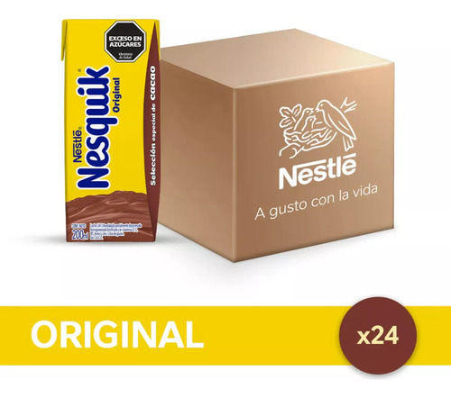 Nesquik Original 200ml - Pack X 24un