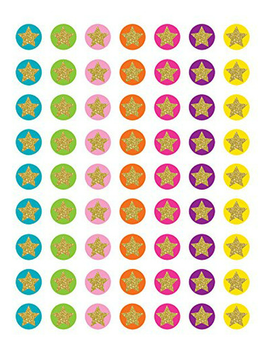 Mini Pegatinas Estrellas De Confeti