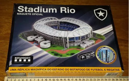 Novo Mini Estadio Do Botafogo Maquete Oficial Engenhão 3d