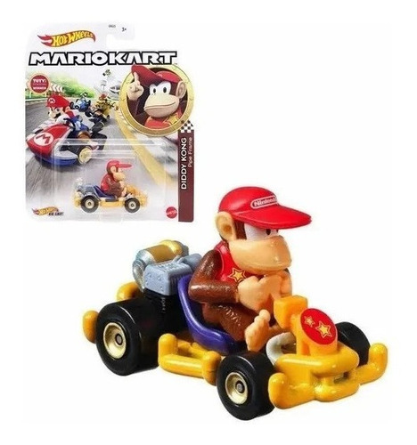 Hot Wheels Mario Kart Diddy Kong Pipe Frame Nintendo Mattel