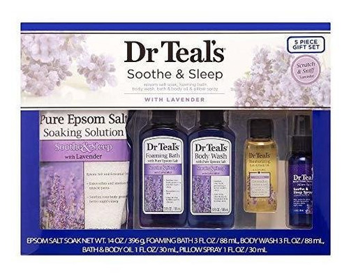 Kits Cuidado De La Piel - Dr. Teal's Epsom Salt Lavender Bat