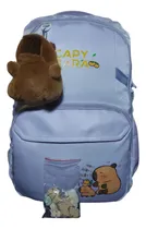 Comprar Mochila Escolar Capibara 28.98l Modelo Capibara Purpura