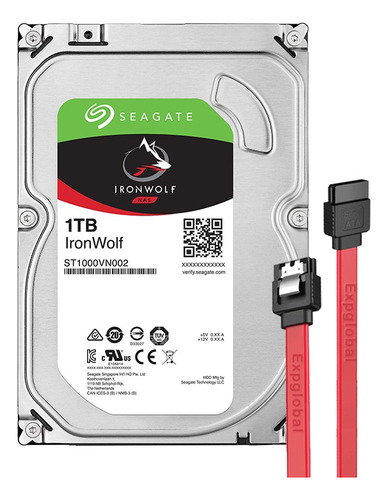 1tb Disco Duro Interno Seagate Ironwolf 3.5 7200