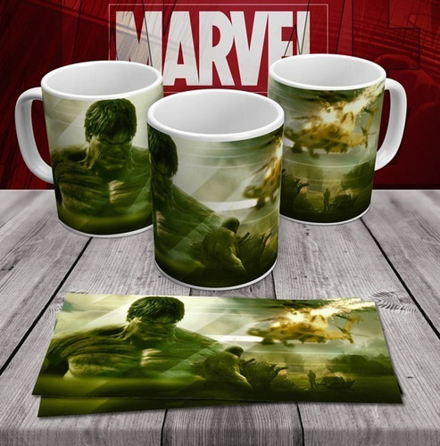 Caneca Em Porcelana Hulk Modelo 2