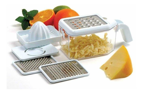 Multi Grater Rallador Ayudante De Cocina Multiusos 