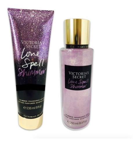 Victoria Secret Love Spell Shimmer Set Mist Y Crema Xtreme P