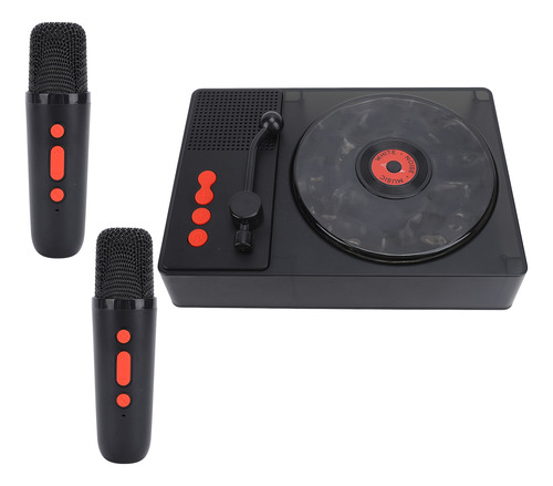 Micrófono Inalámbrico, Altavoz Nocturno, Portátil, Retro, Co