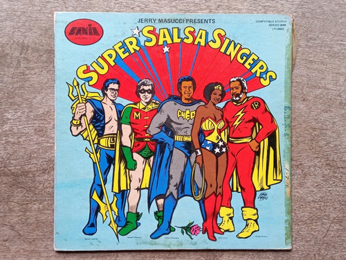 Disco Lp Jerry Masucci Super Salsa Singers (1977) R5