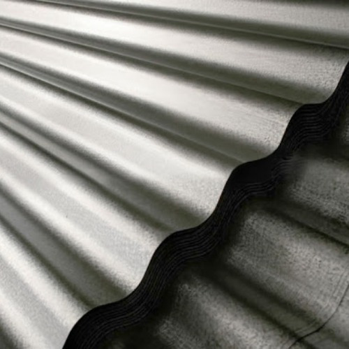 Imagen 2 de 6 de Chapa Sinusoidal Galvanizada C25 Panel 1,1 X 5m 1 Unidad