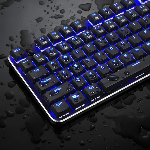 Eagletec Kg060-br Teclado Mecánico Para Juegos Con Led Azul