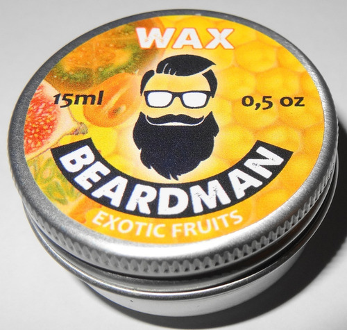 Cera Bigote Y Barba Beardman Modelar Exotic Fruits