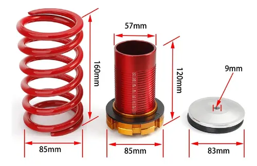 Espirales Suspensión Regulable Honda Civic 1996 - 1998 Ek | Cuotas