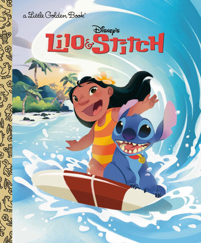 Lilo & Stitch (disney Lilo & Stitch), De Golden Books. Editorial Random House Disney, Tapa Dura En Inglés, 2021