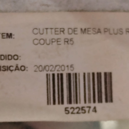 Cutter Mesa 5,5l 2 Velocidades 1200w Robot Coupe R5 Plus (Usado)