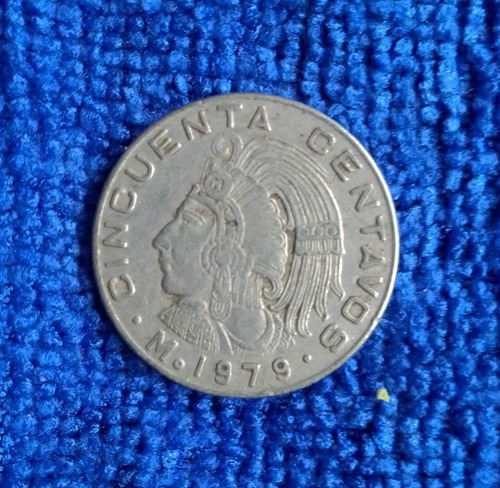 Moneda 50 Centavos   Cuauhtémoc   1979