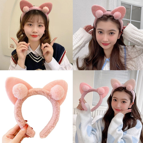 Diadema De Halloween Con Orejas De Gato Para Mujeres Y Niñas