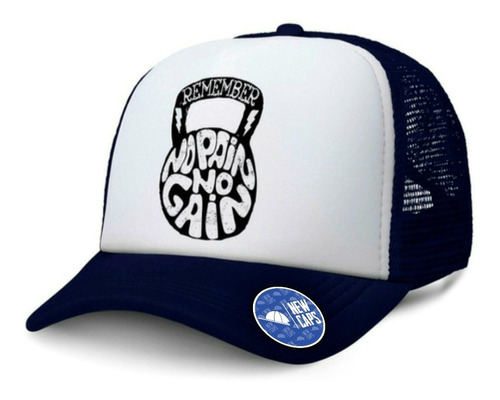 Gorra Trucker No Pain No Gain #nopainnogain New Caps