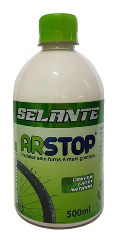 Imagem 1 de 2 de Selante Liquido Arstop 500 Ml Pneu Tubeless Bike Speed Mtb