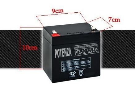Imagen 2 de 3 de Bateria 12v 7ah Alarmas Lampara Ups, Cerco Electrico Tienda