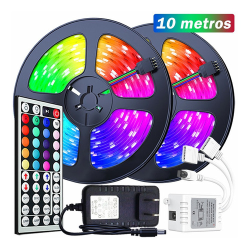 luces led de 10 metros con control