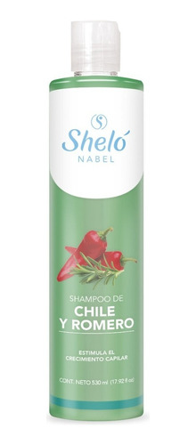 Shampoo De Chile Y Romero Sheló Nabel Fortalece Tu Cabello 