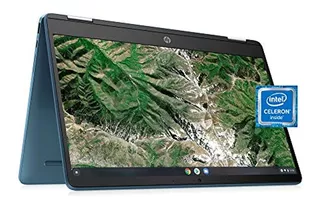 2021 Hp Chromebook X360 2-en-1 14 Hd Con Pantalla Táctil, P