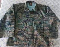Comprar Chaquetilla Militar Pixelada Verde Americana