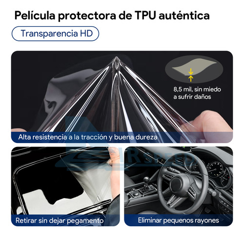 Kit Ppf Transparente Tpu Mazda 3 2019-2024 Protector Interio